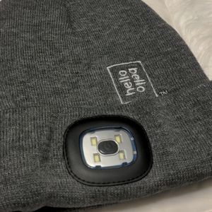 Hello Bello Beanie Hat With Led Light 